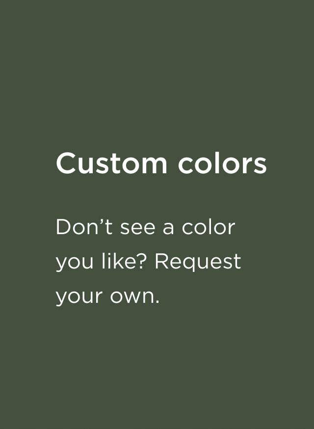 Custom Colors
