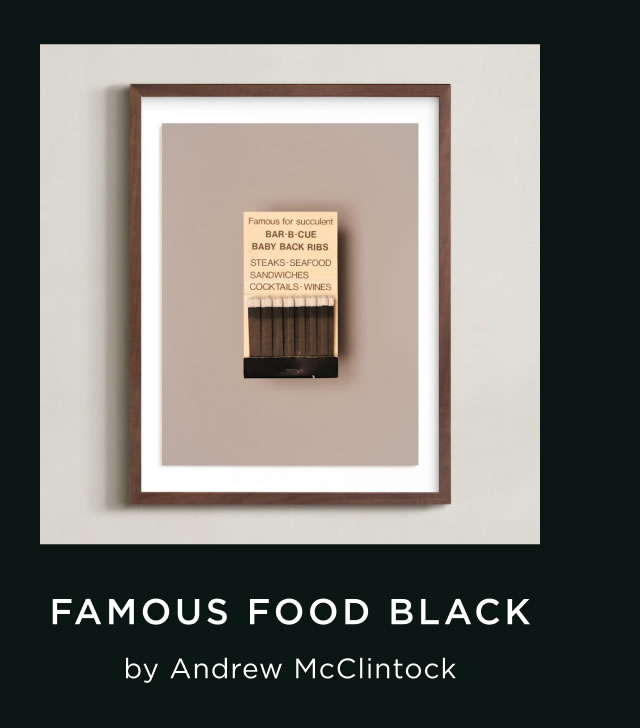 Famous Food Black
