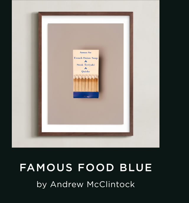 Famous Food Blue