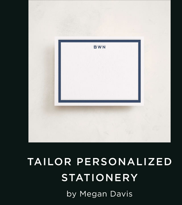 Tailor Personalized Stationery