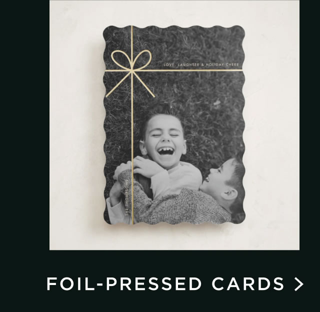 Foil-Pressed Cards