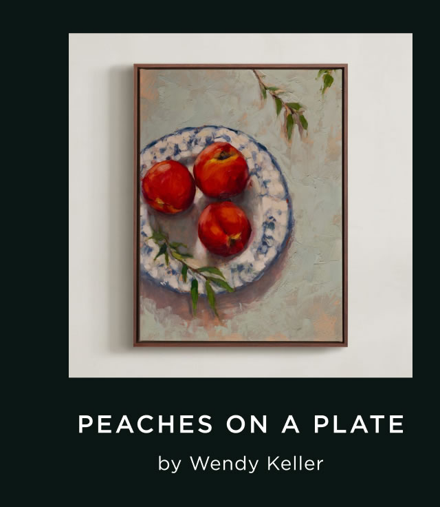 Peaches On A Plate