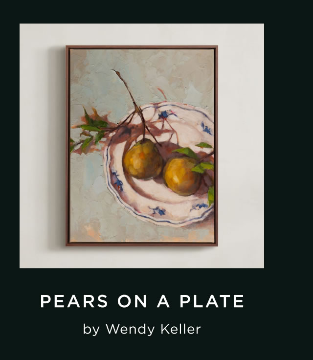Pears On A Plate