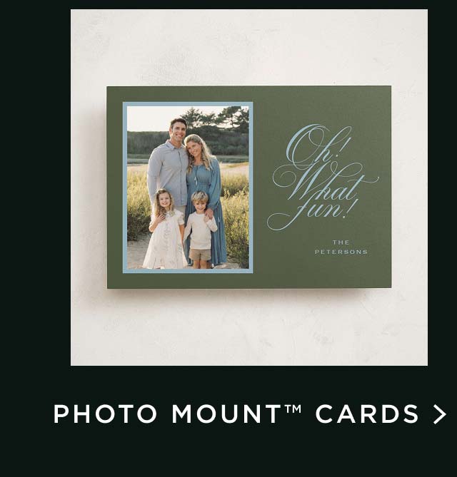 Photo Mount™ Cards