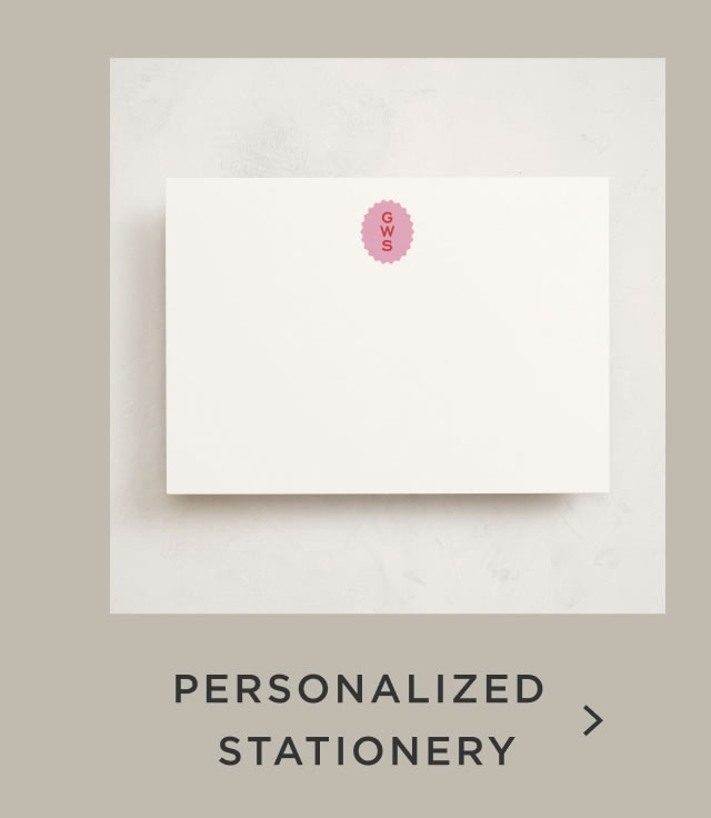 Personalized Stationery
