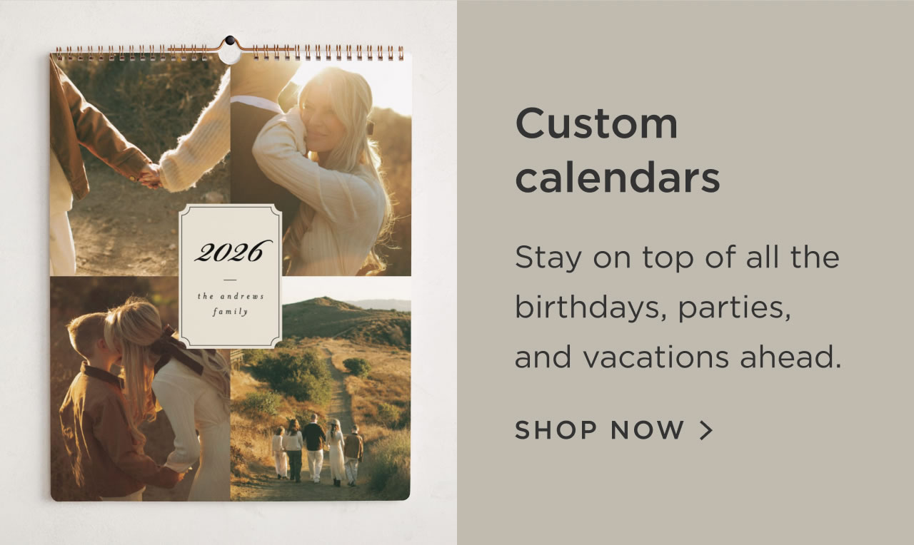 Custom Calendars