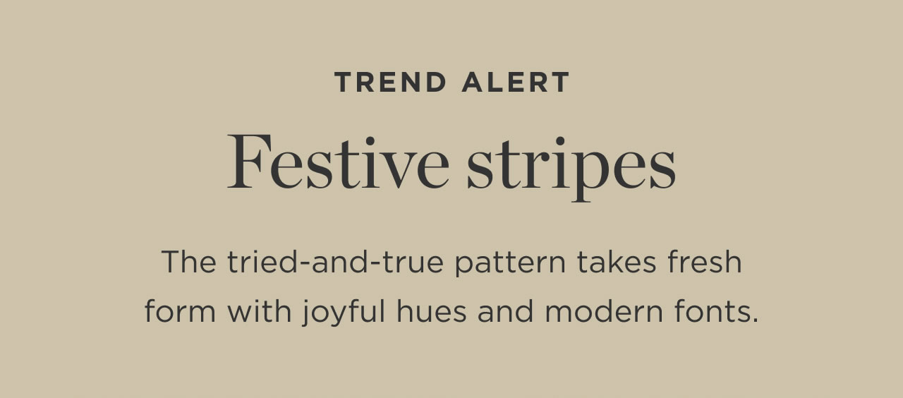 Festive Stripes