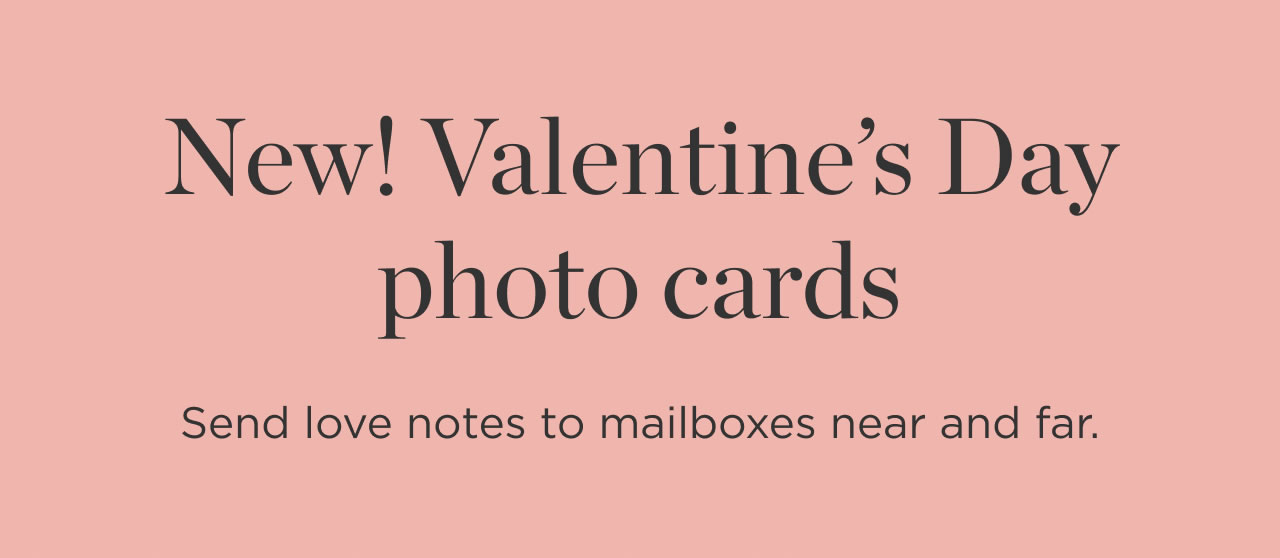 New! Valentine's Day Photo Cards
