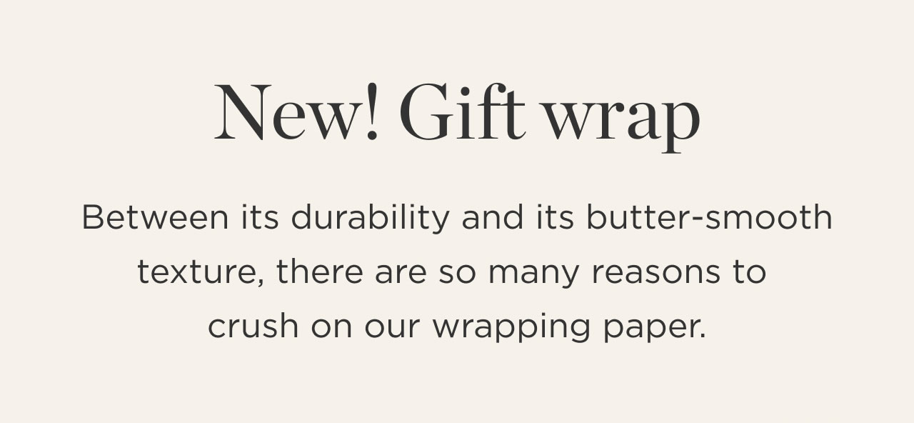 New! Gift Wrap