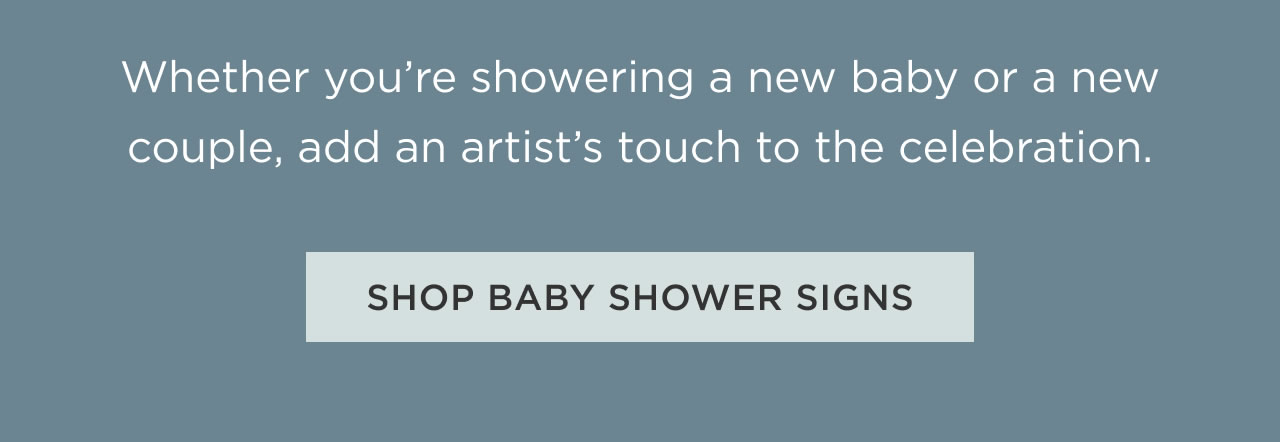 Shop Baby Shower Signs