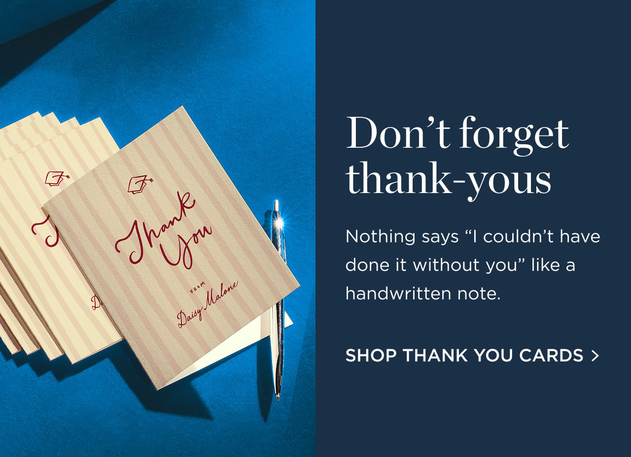Shop Thank You Cards