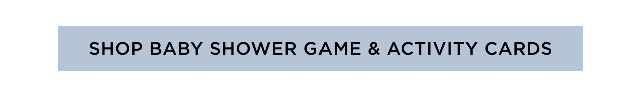 Shop Baby Shower Game & Activity Cards