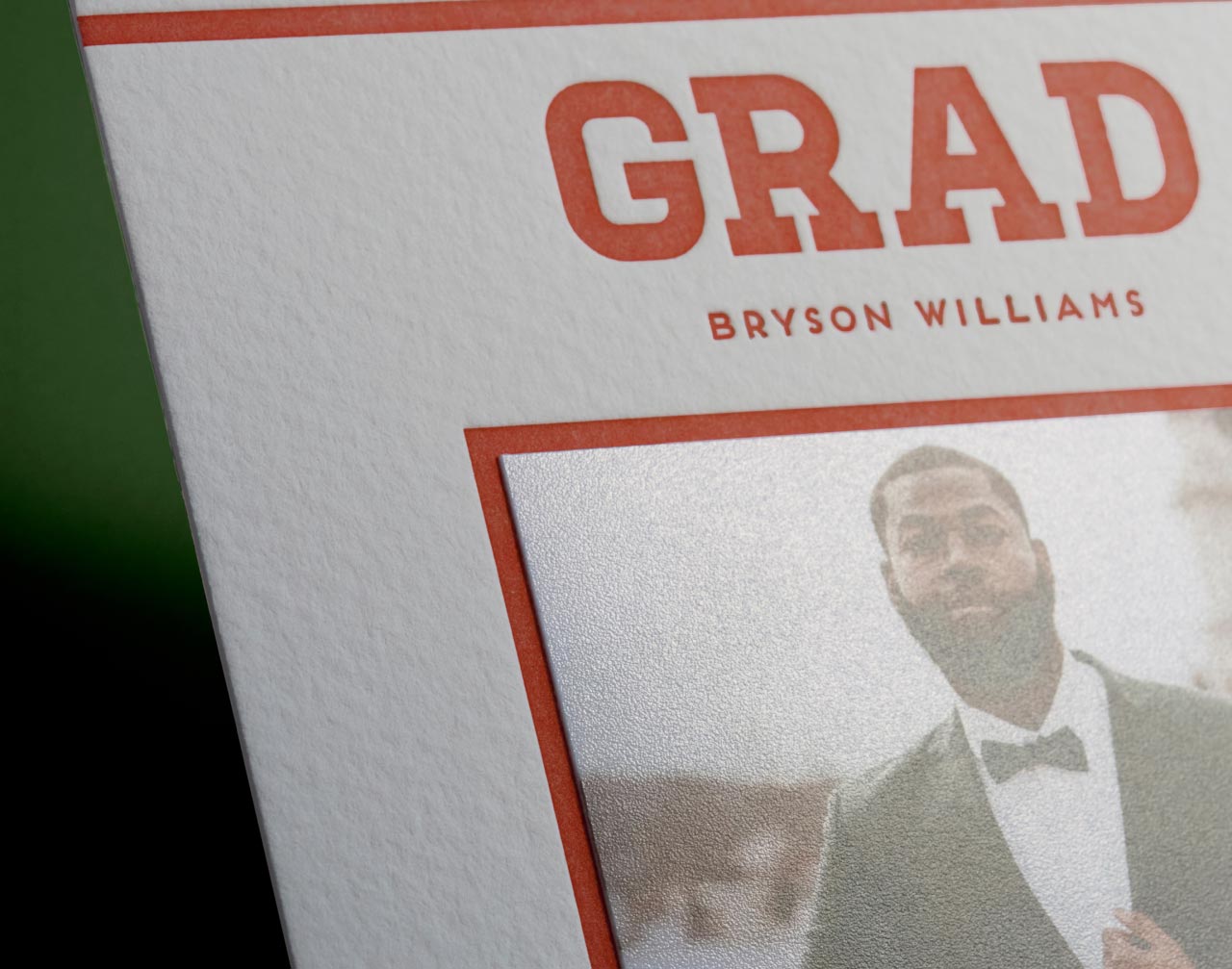 Team Grad: Portrait Framed Photo