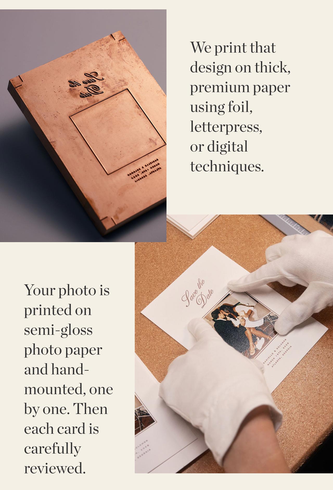 Foil-Pressed Grad Announcements