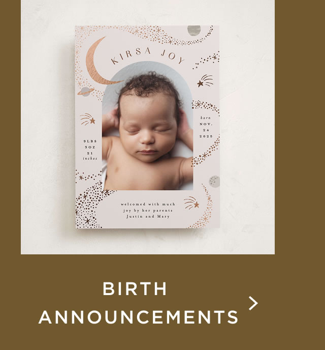 Birth Announcement