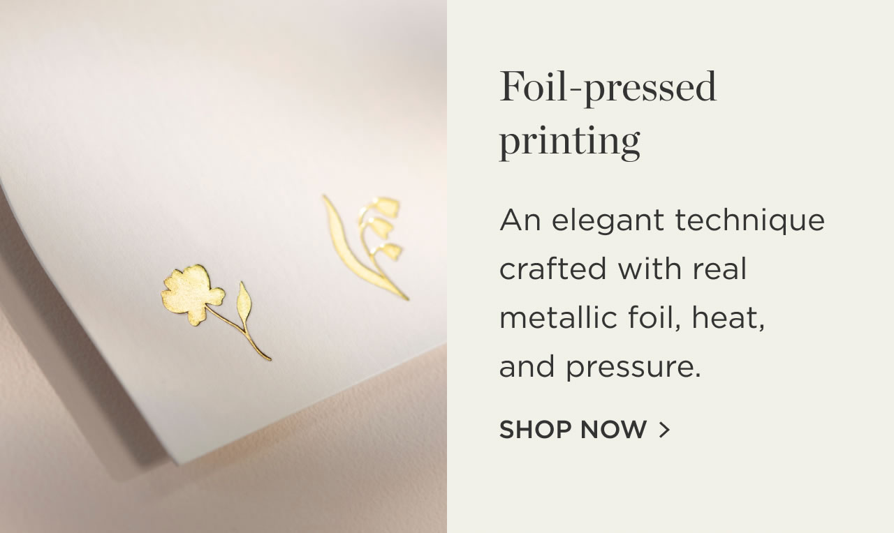 Foil-Pressed Printing