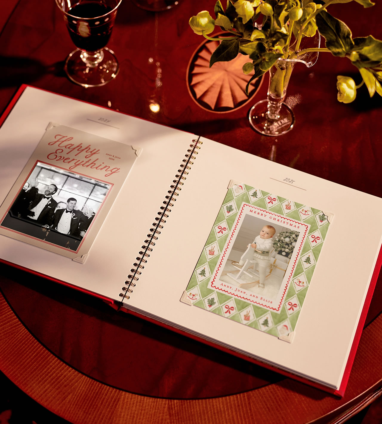 Holiday Card Books