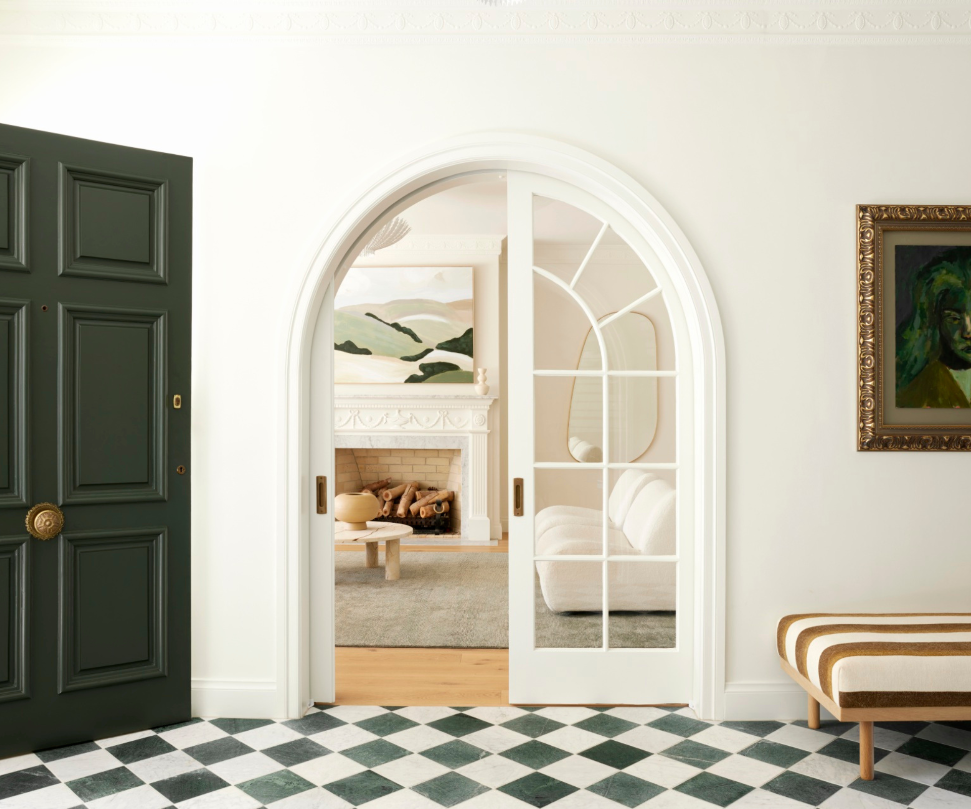 A neo-colonial home receives a grand reawakening