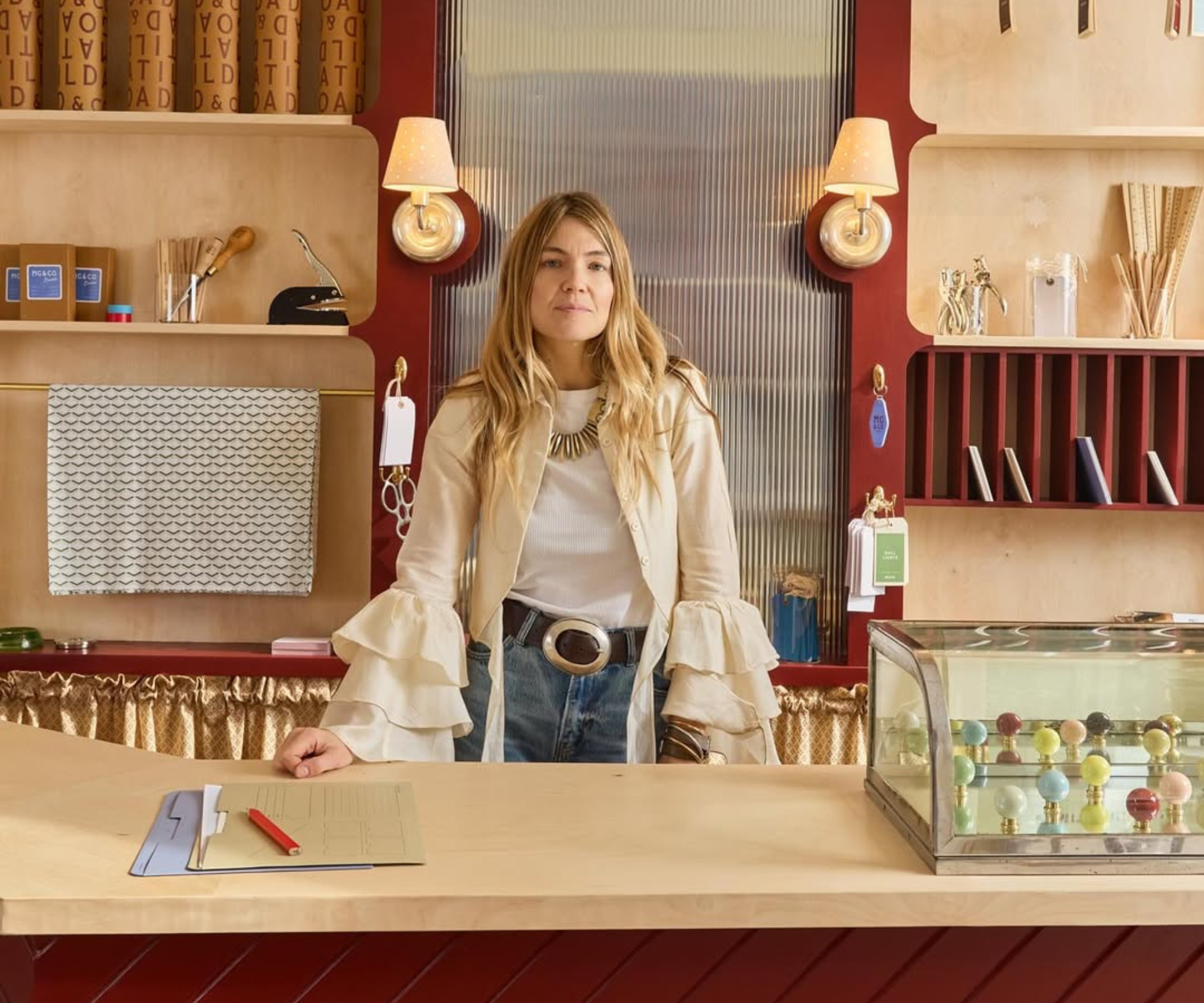 Inside Matilda Goad's Ebury Street store