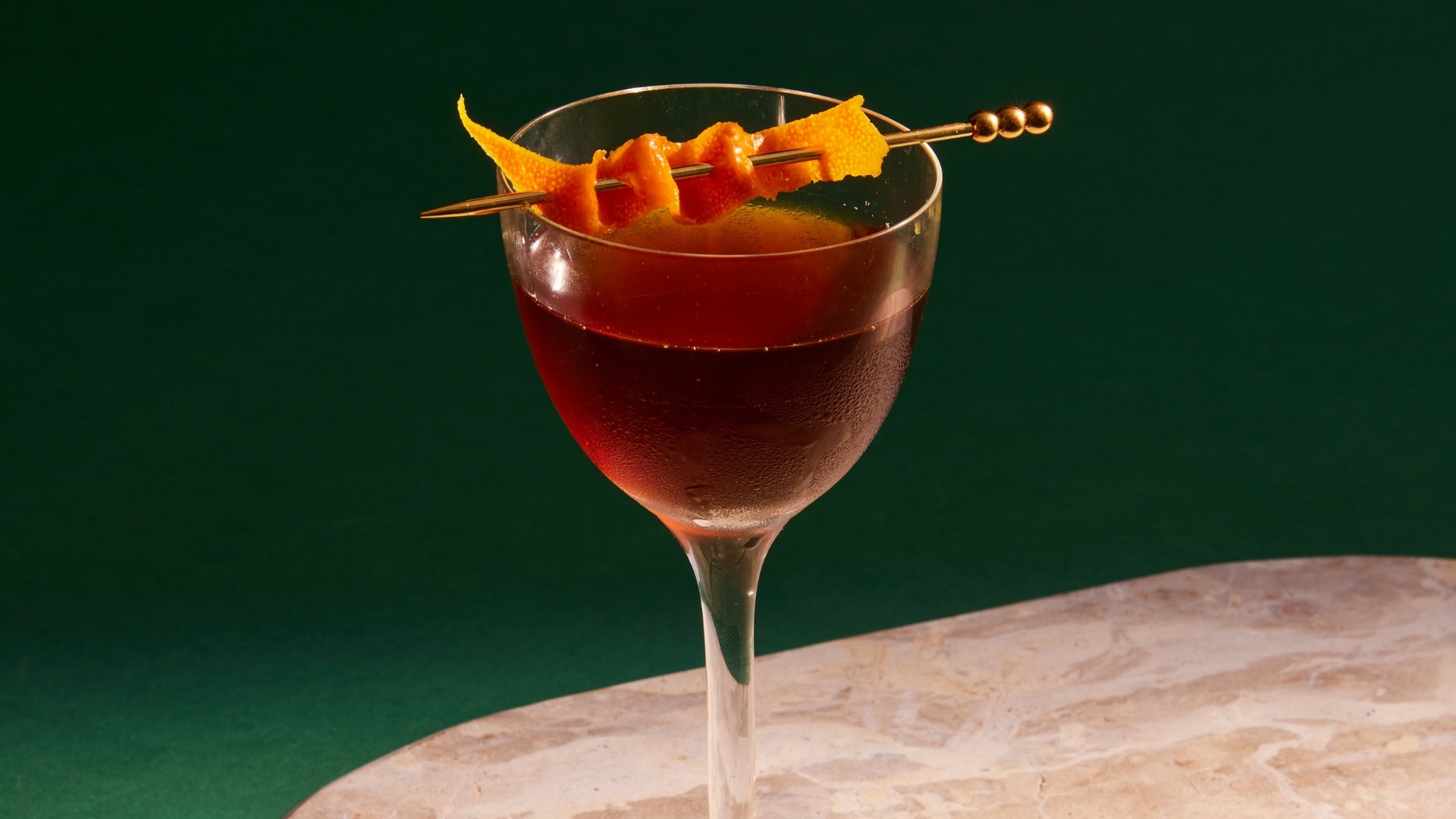 Clock off with a Bobby Burns cocktail in hand