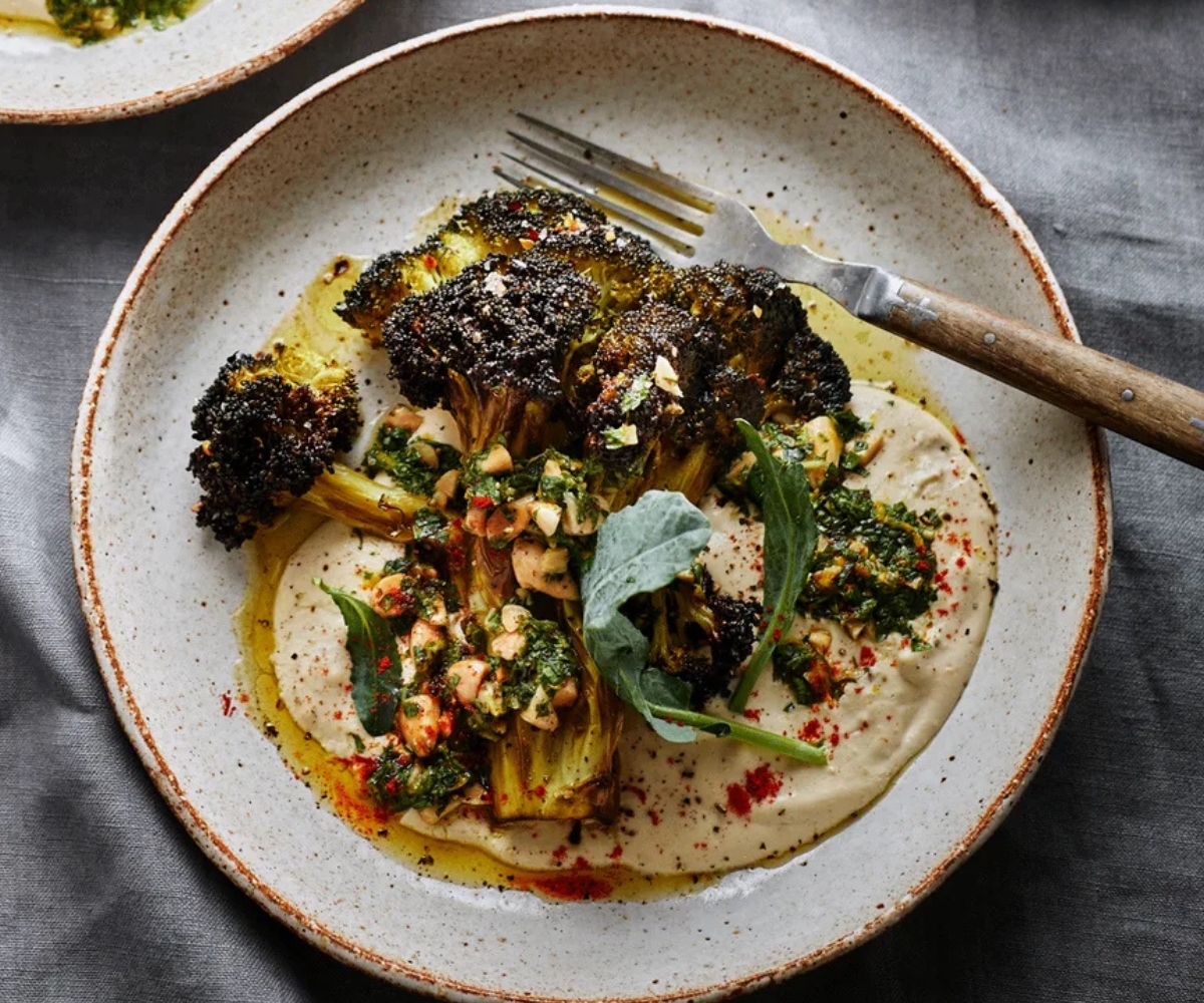 Best sidekick: Roasted broccoli with almond ajo blanco