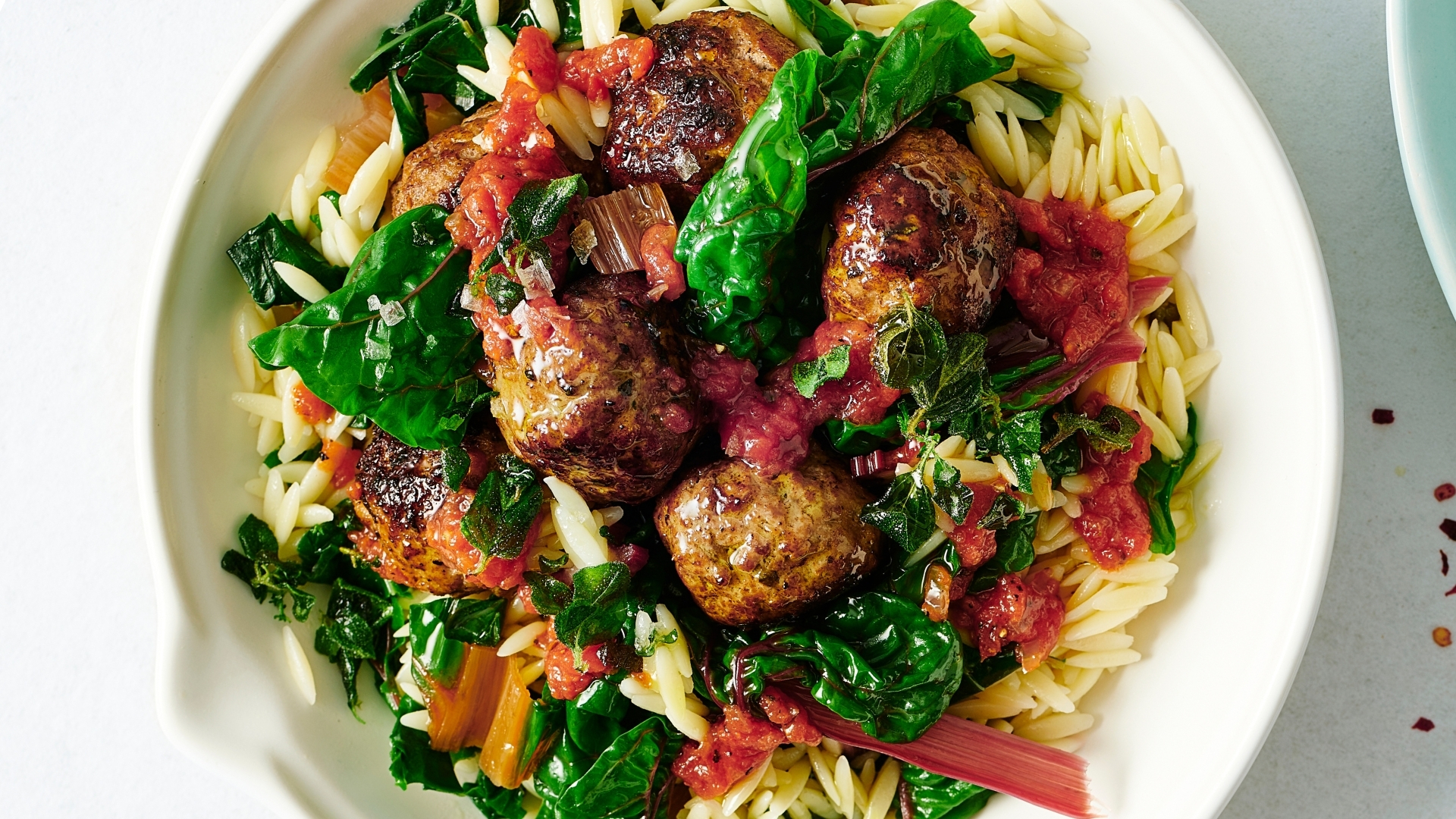 Our Greek lamb meatballs are a Mediterranean delight