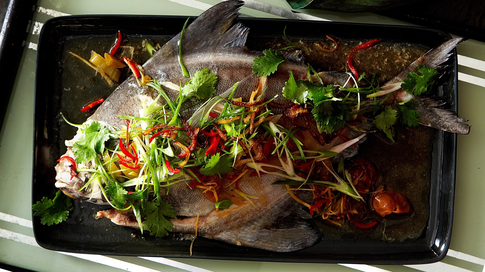 Tony Tan's steamed fish for wholeness