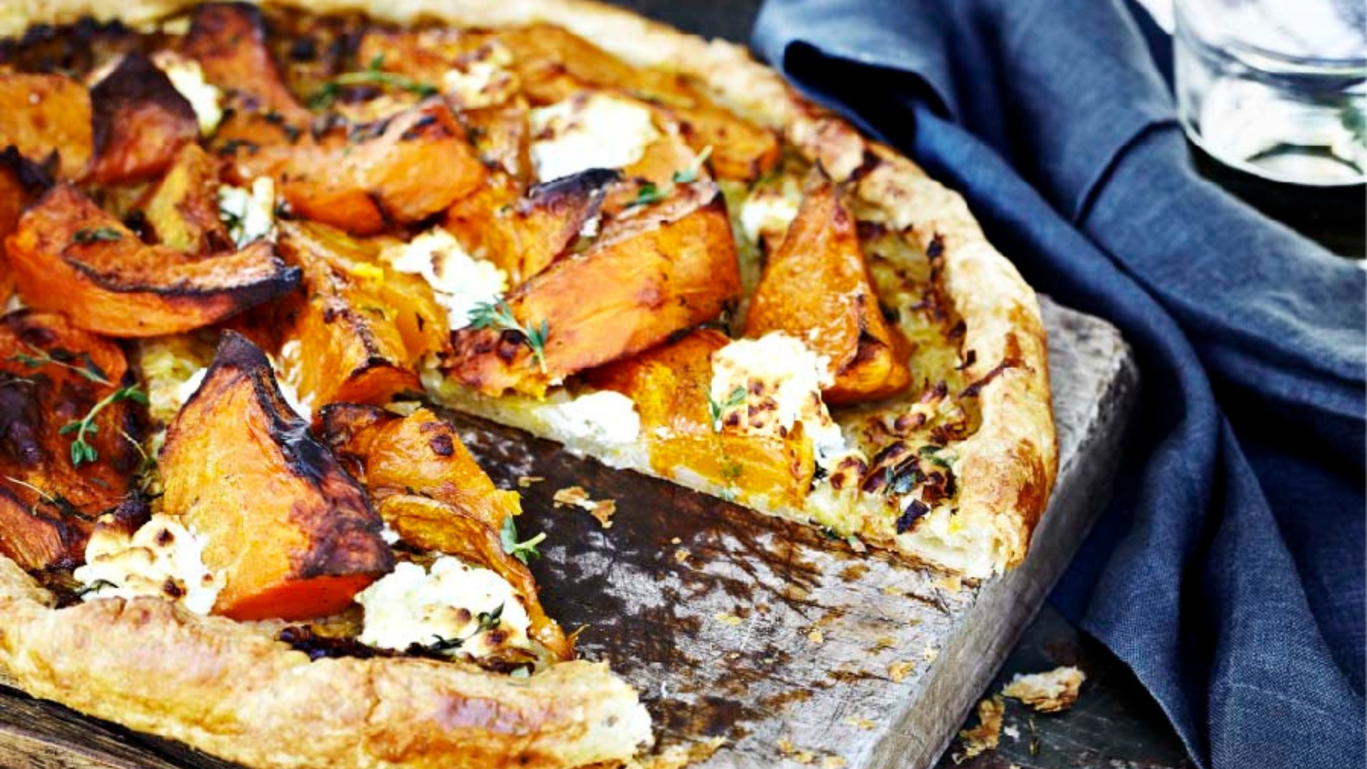 Flaky, fragrant tart made for outdoor feasting