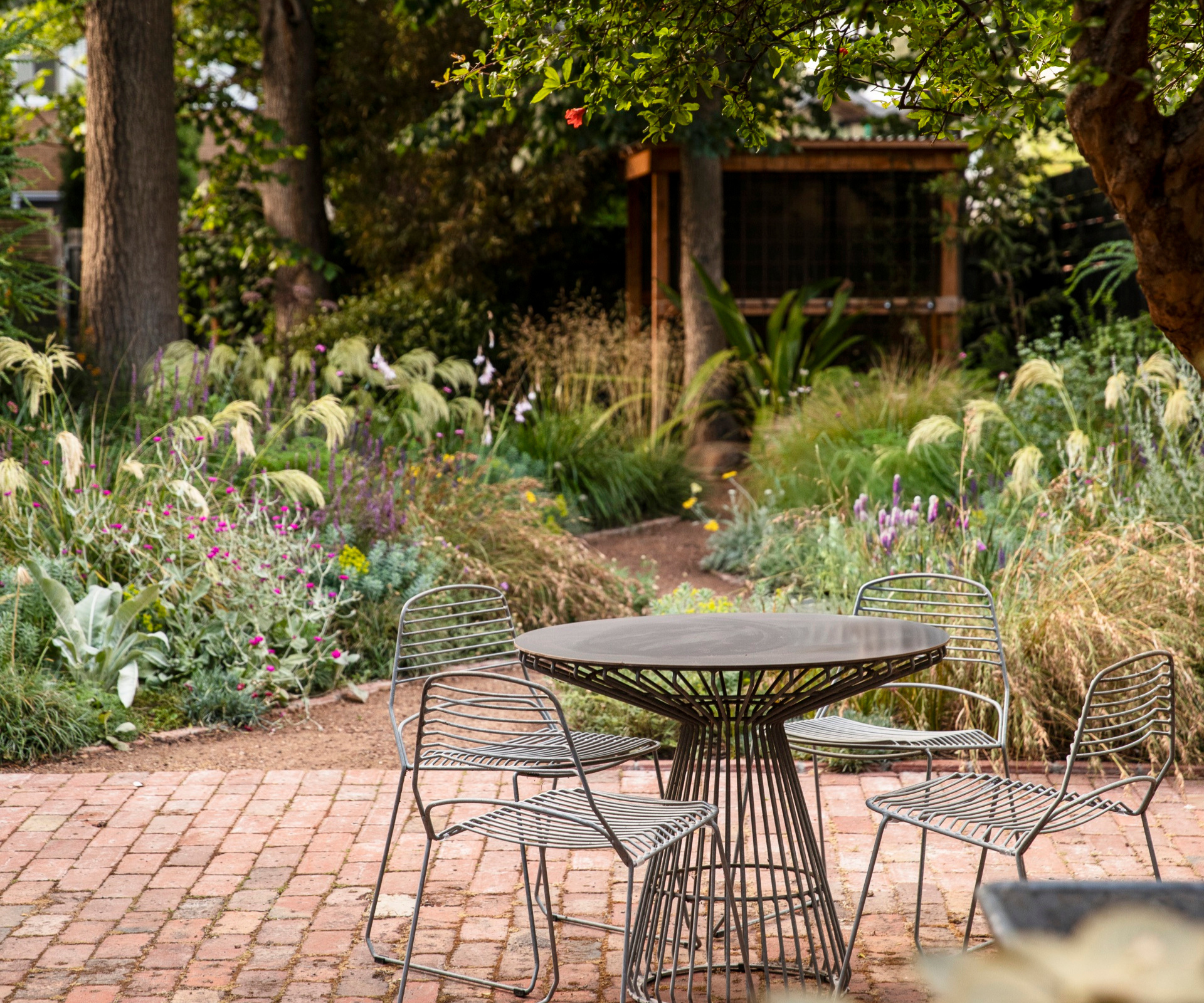 This enchanting Melbourne garden attracts bees, birds and 10kg of honey each year