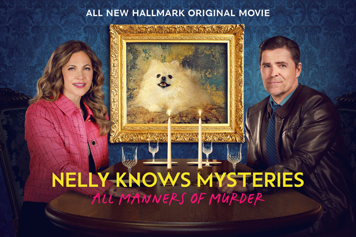 Nelly Knows Mysteries: All Manners of Murder, an all new Hallmark original movie.