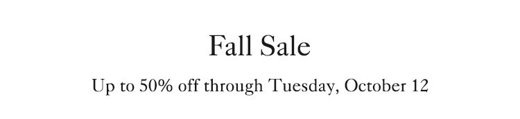 Fall Sale