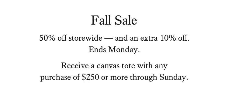 Ends Monday