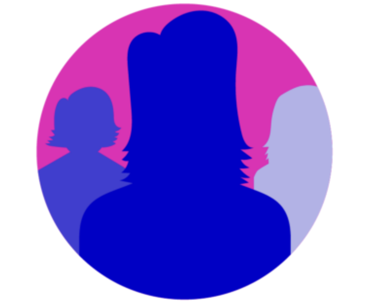 portraits of six female technologists