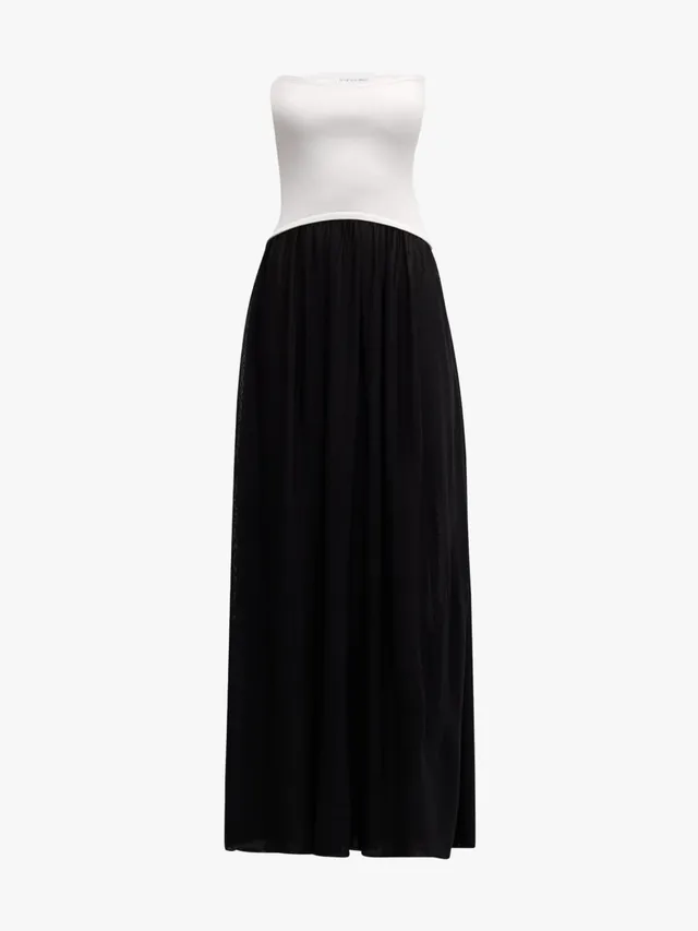Celebrate sleeveless season in style with Solid & Striped's two-toned maxi. It's a clean slate for any strappy sandal or handbag to shine.