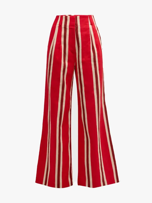 Few prints feel quite like summer as bold stripes. Test out the timeless trend with Simon Miller's poolside pants.