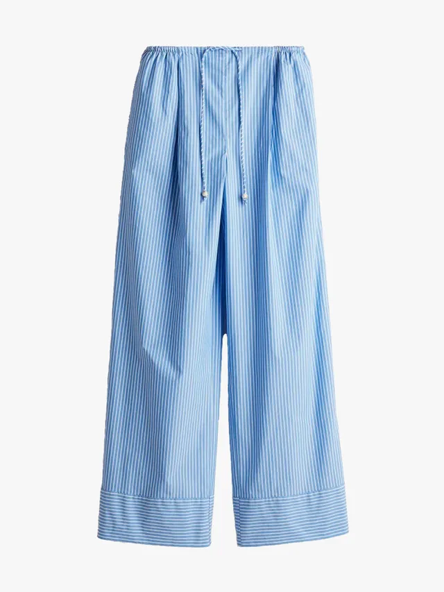 One surefire way to beat the heat? In a pair of airy pajama-like pants. H&M's poplin pick is just perfect.