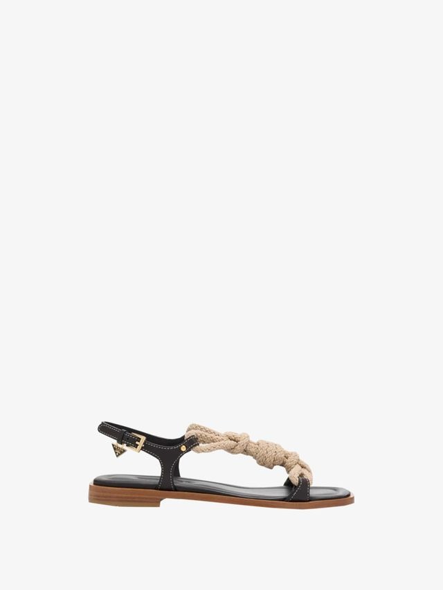 Ahoy! Tie your summer looks together with a corded sandal. We're partial to Prada's take on the trend.