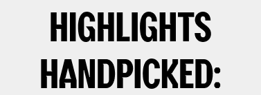 Highlights Handpicked: