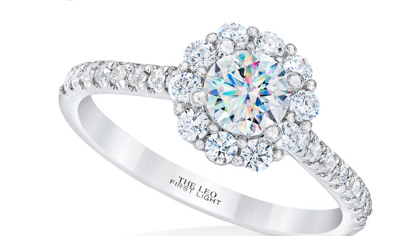 First Light Diamond Engagement Ring