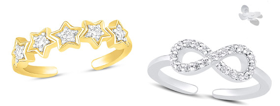 Stunning Toe Rings