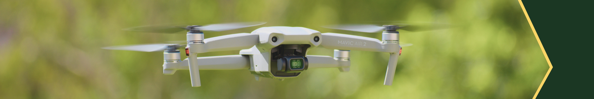 Drone hovering.