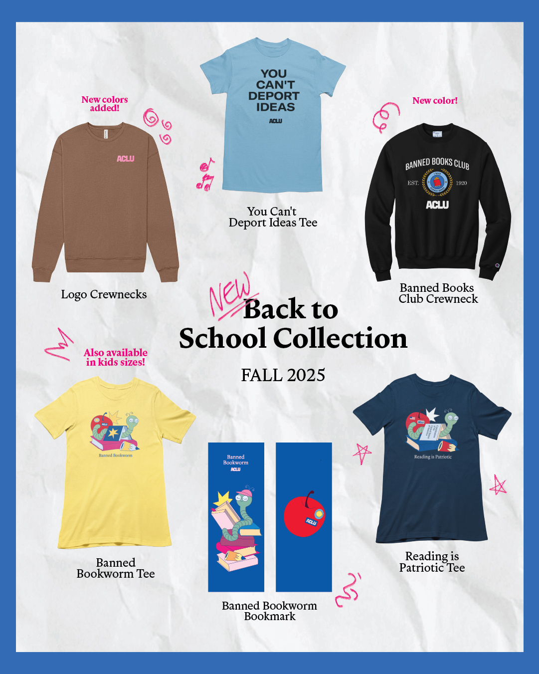 New back to school collection Fall 2025.