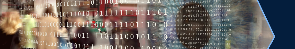 Digital code of one and zeroes.