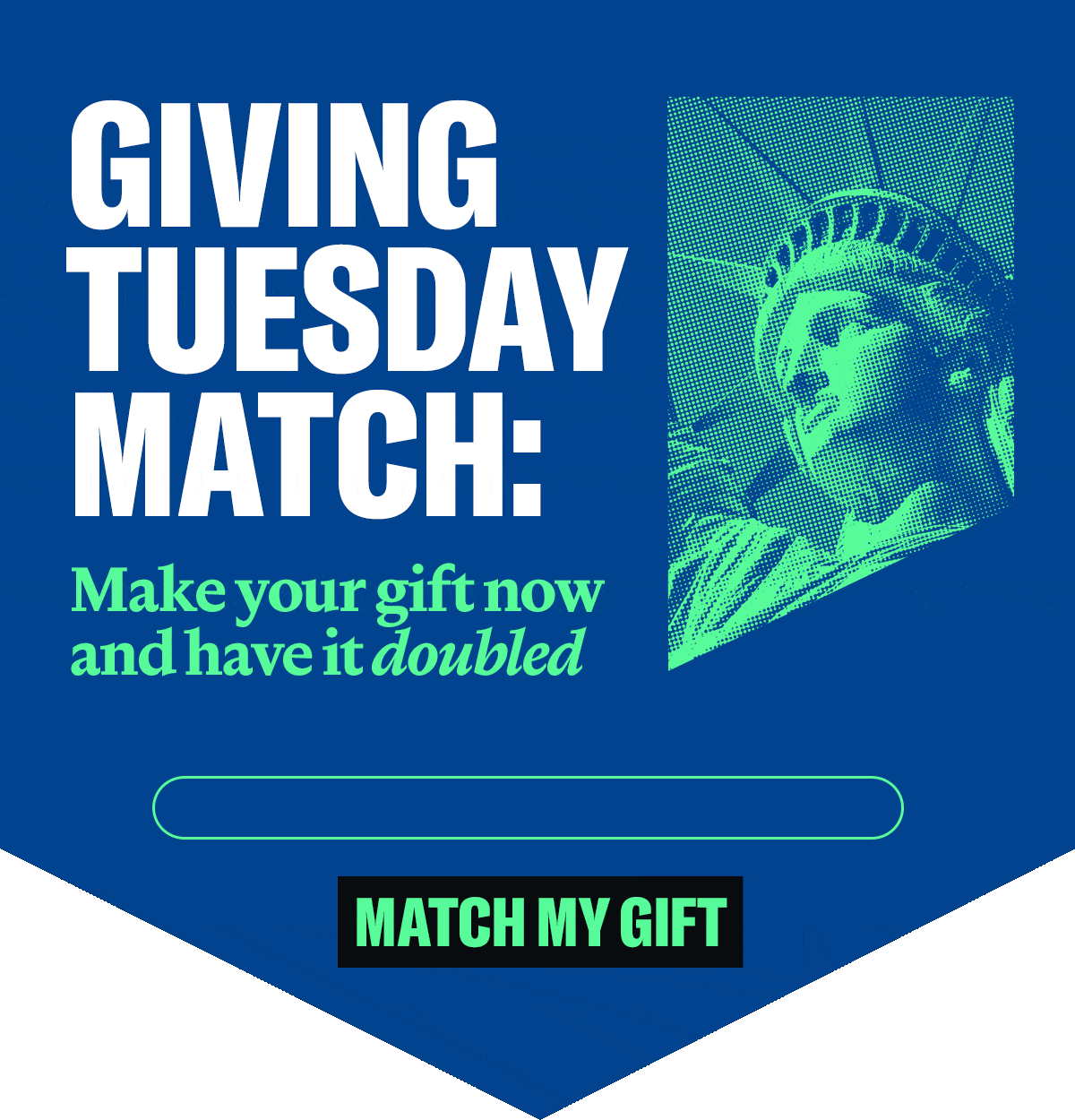 Giving Tuesday match: Make your gift now and have it doubled