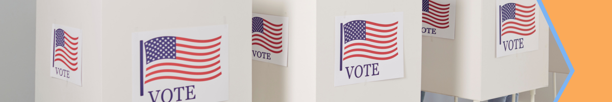Image of voting booths.