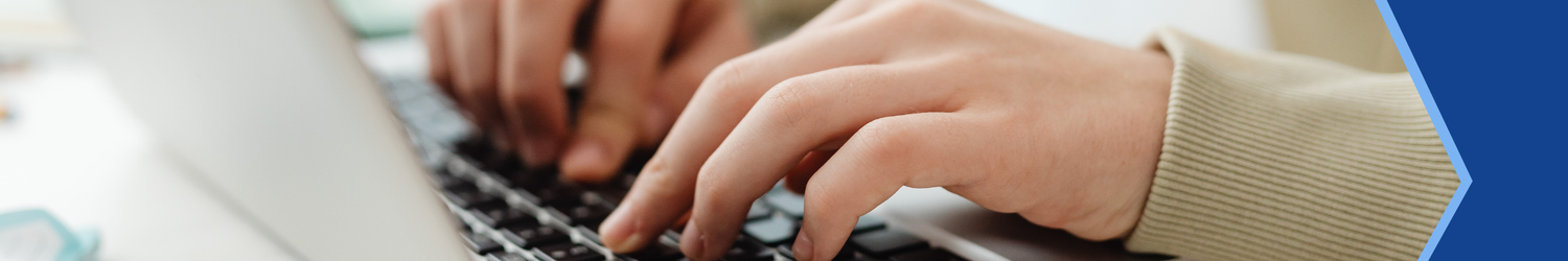 Image of a person using a computer