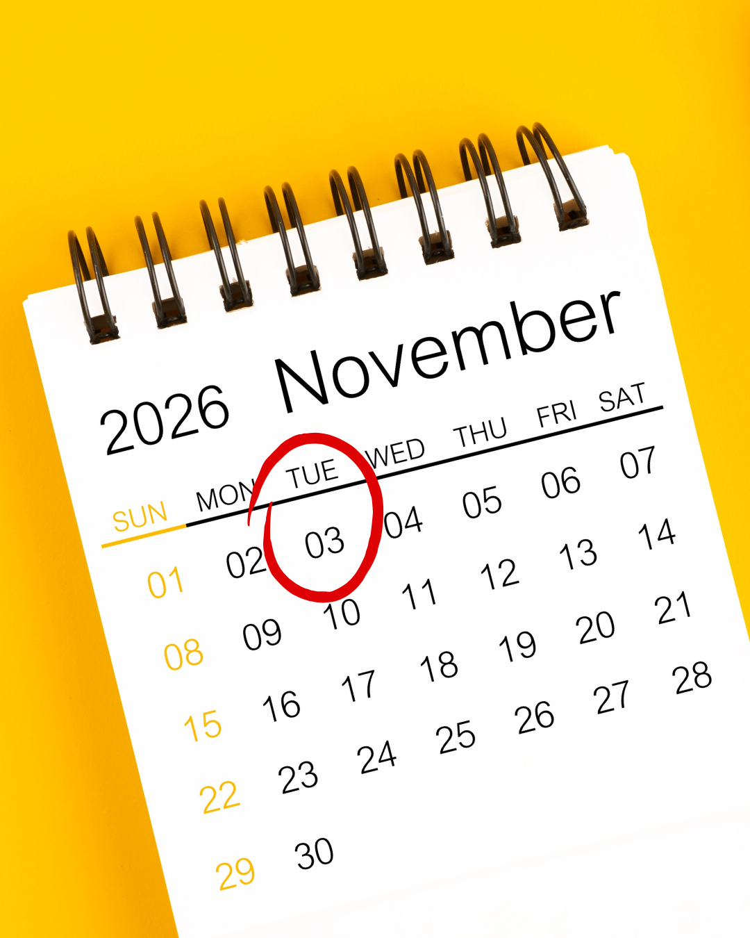 2026 calendar