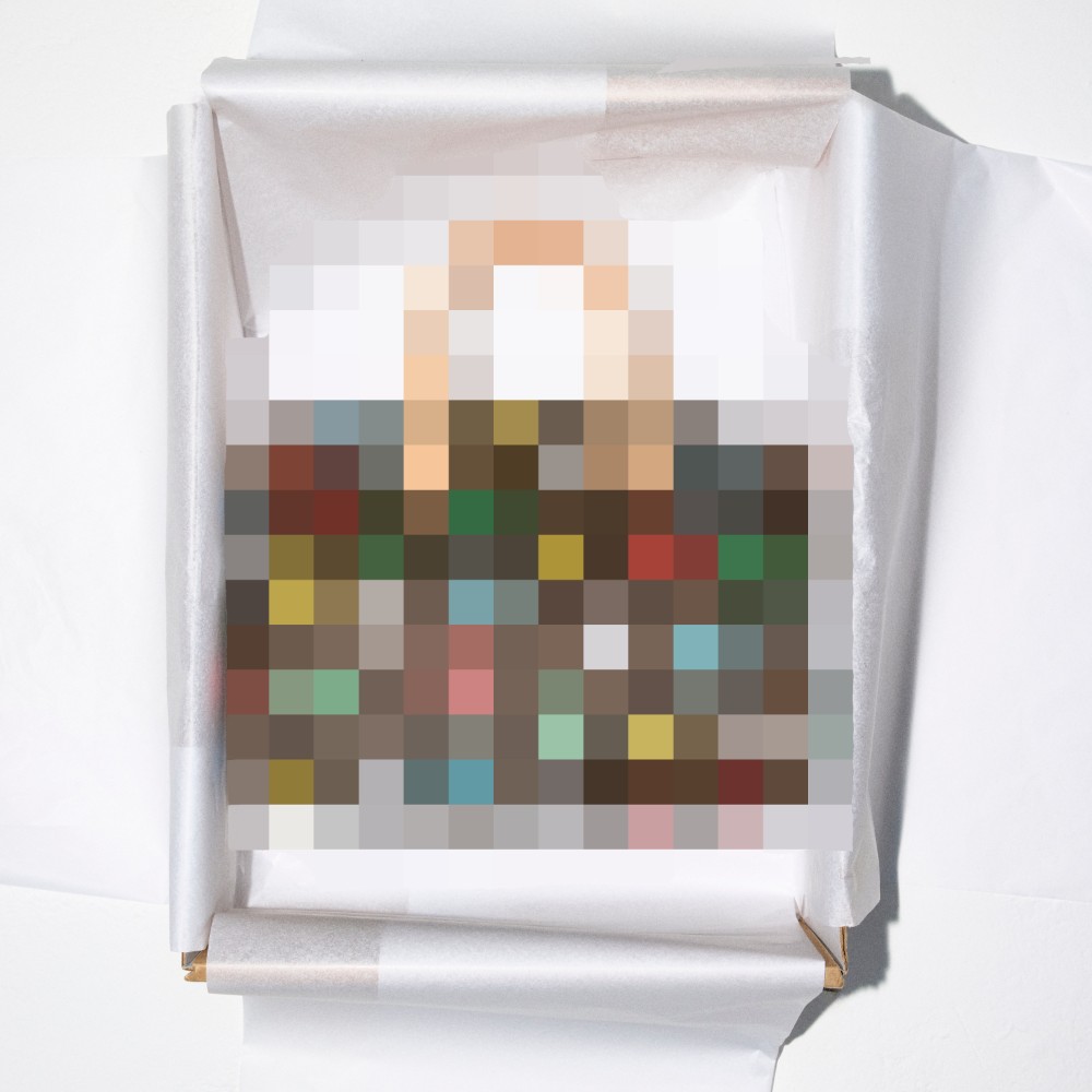 Image may contain: Paper, Crib, Furniture, and Infant Bed