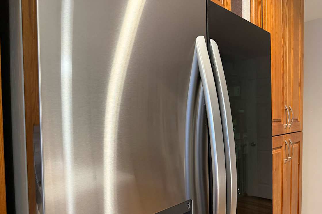 I Transformed My Stainless Steel Fridge with This $4 Solution