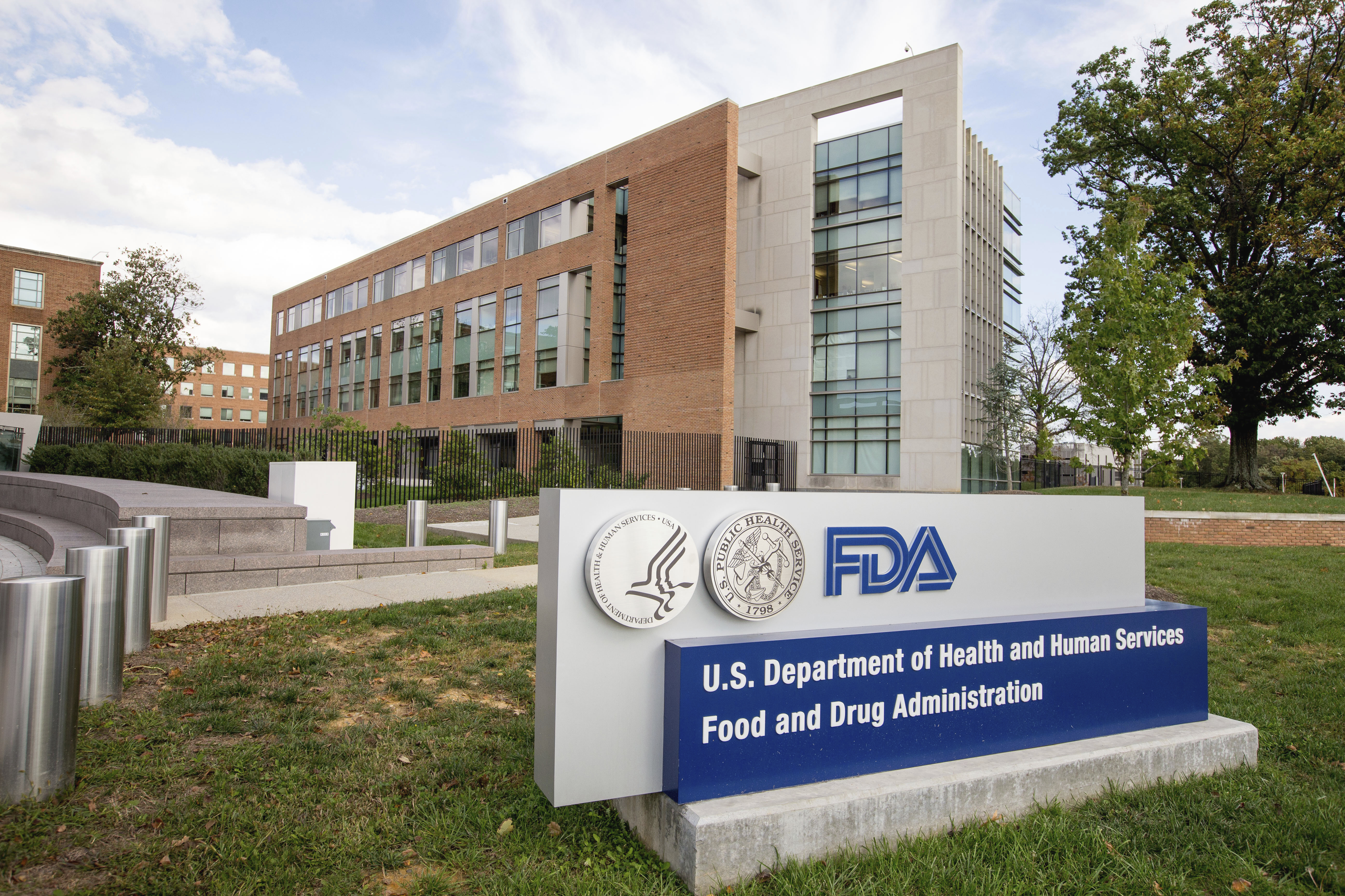The U.S. Food and Drug Administration campus in Silver Spring, Md. in 2015. (AP Photo/Andrew Harnik).
